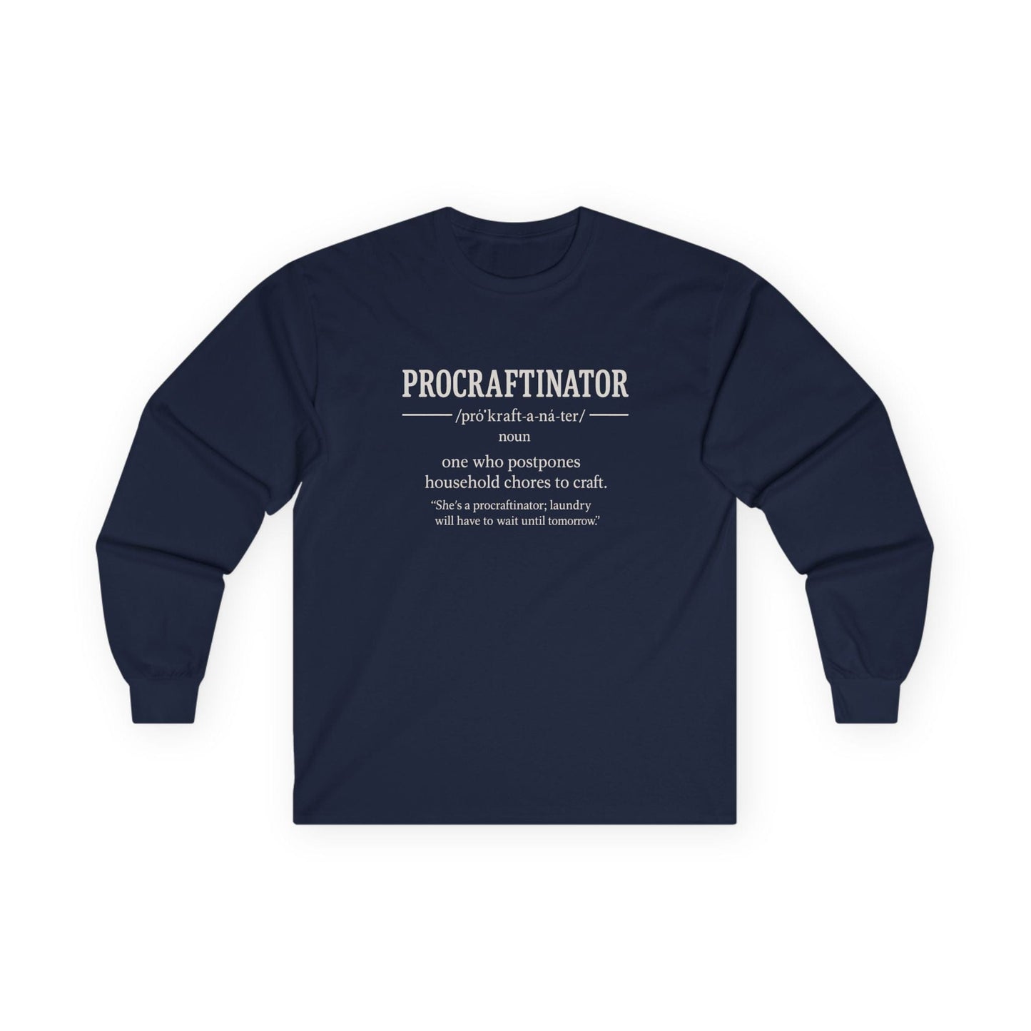Procraftinator Long Sleeve Tee