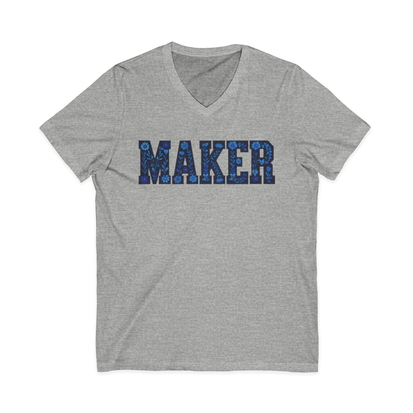 Maker Flowers V-Neck