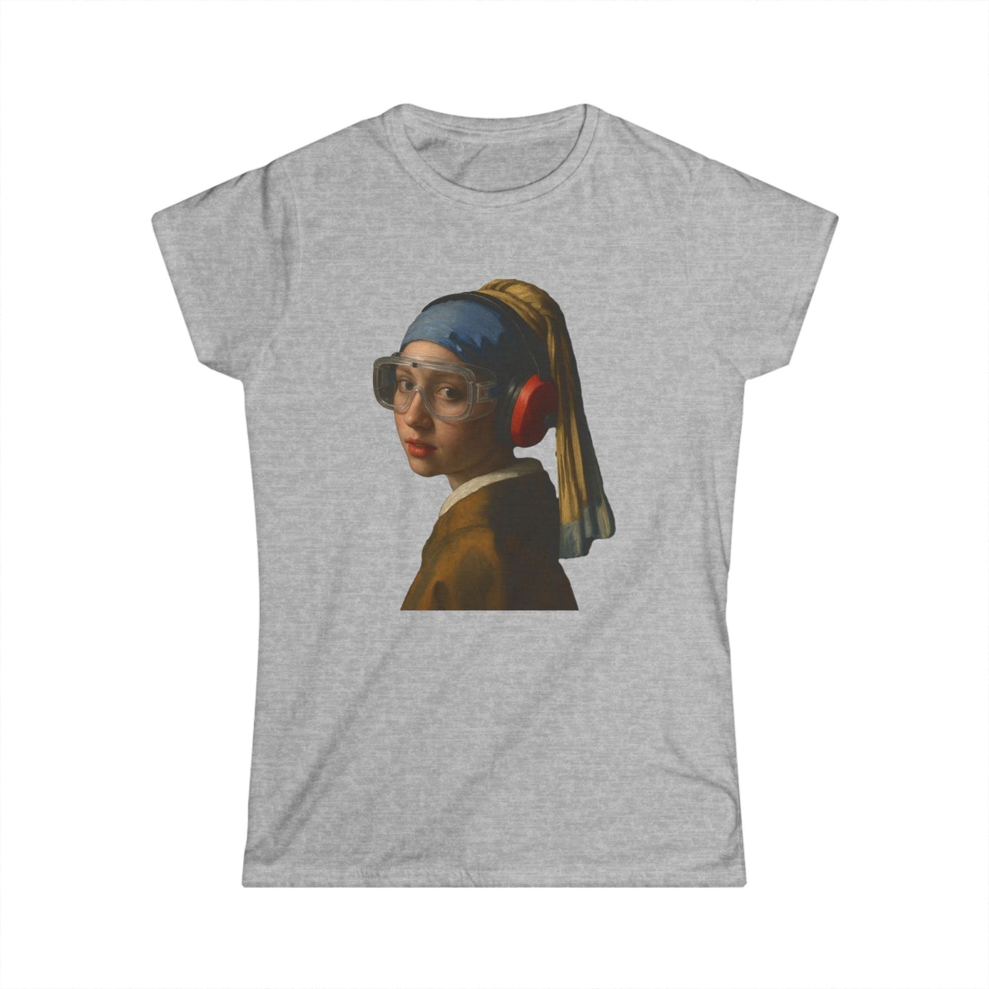 Pearl Earring Women Tee