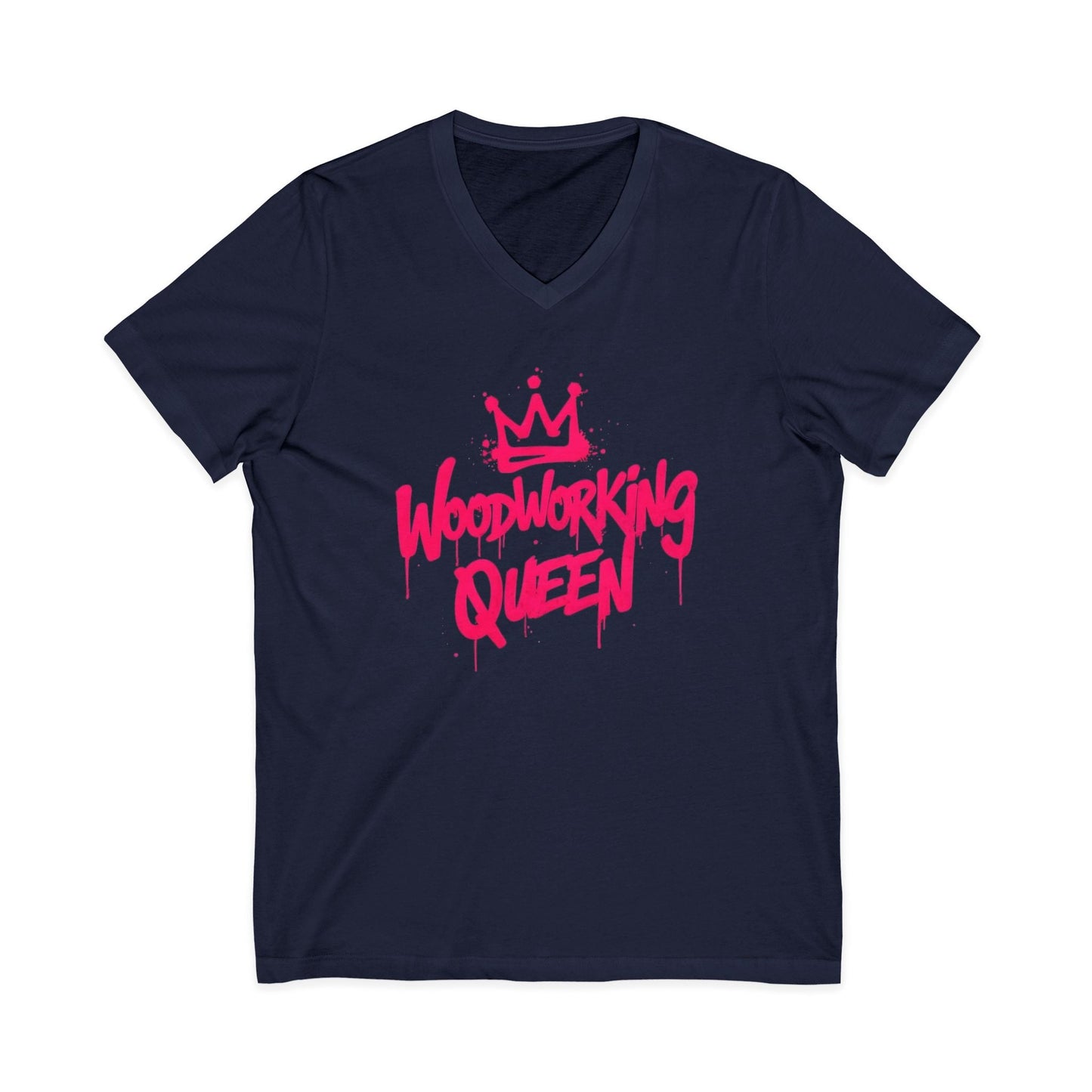 Woodworking Queen V-Neck