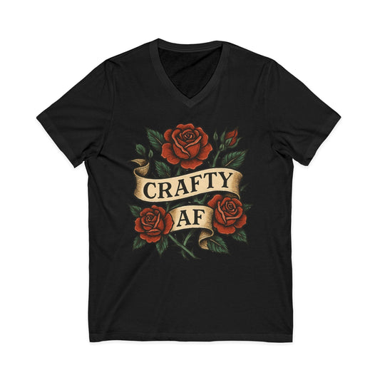 Crafty Rose V-Neck