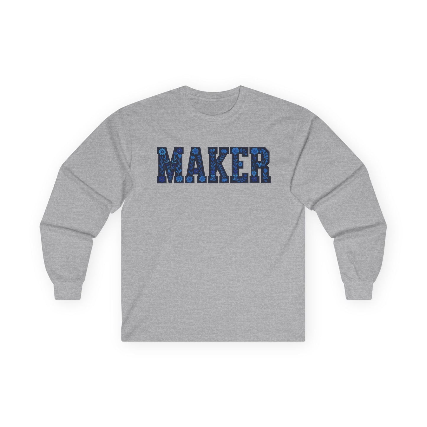 Maker Flowers Long Sleeve Tee