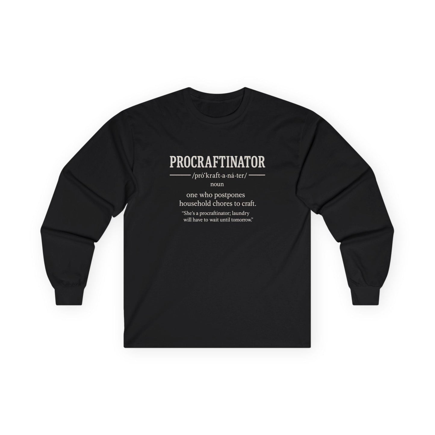 Procraftinator Long Sleeve Tee