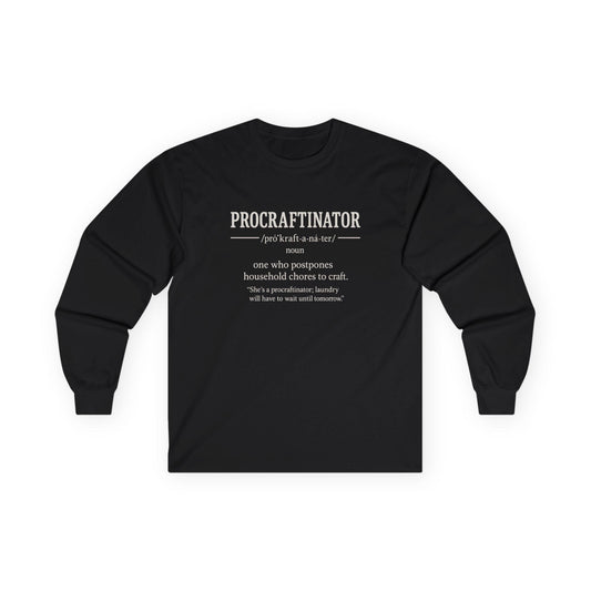 Procraftinator Long Sleeve Tee