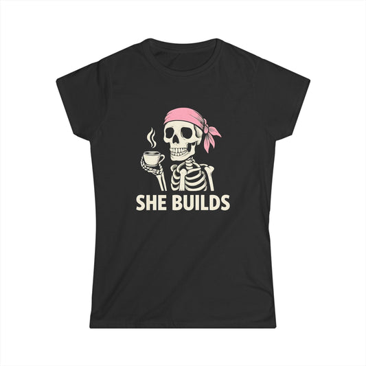 She Builds Women Tee