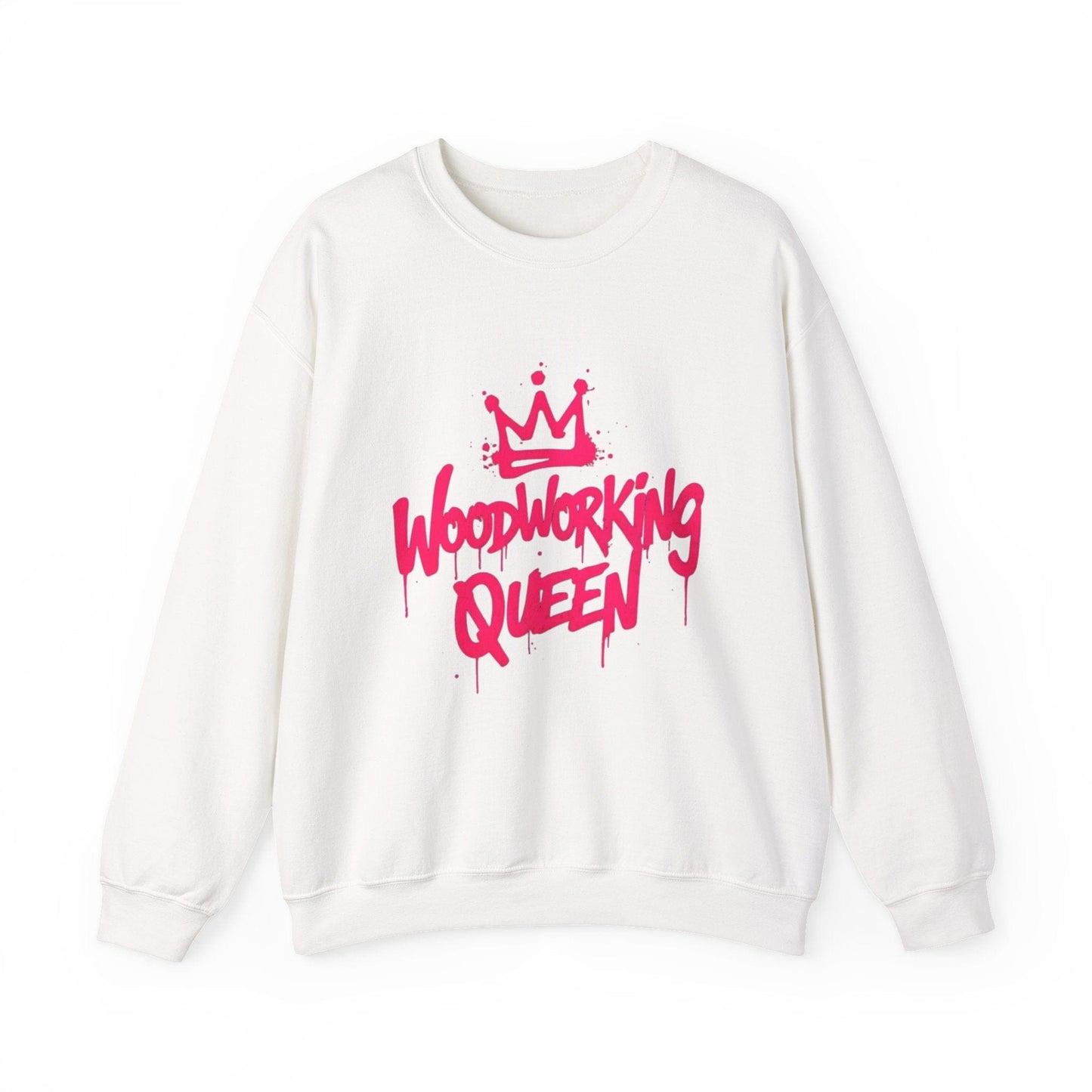 Woodworking Queen Crew Neck