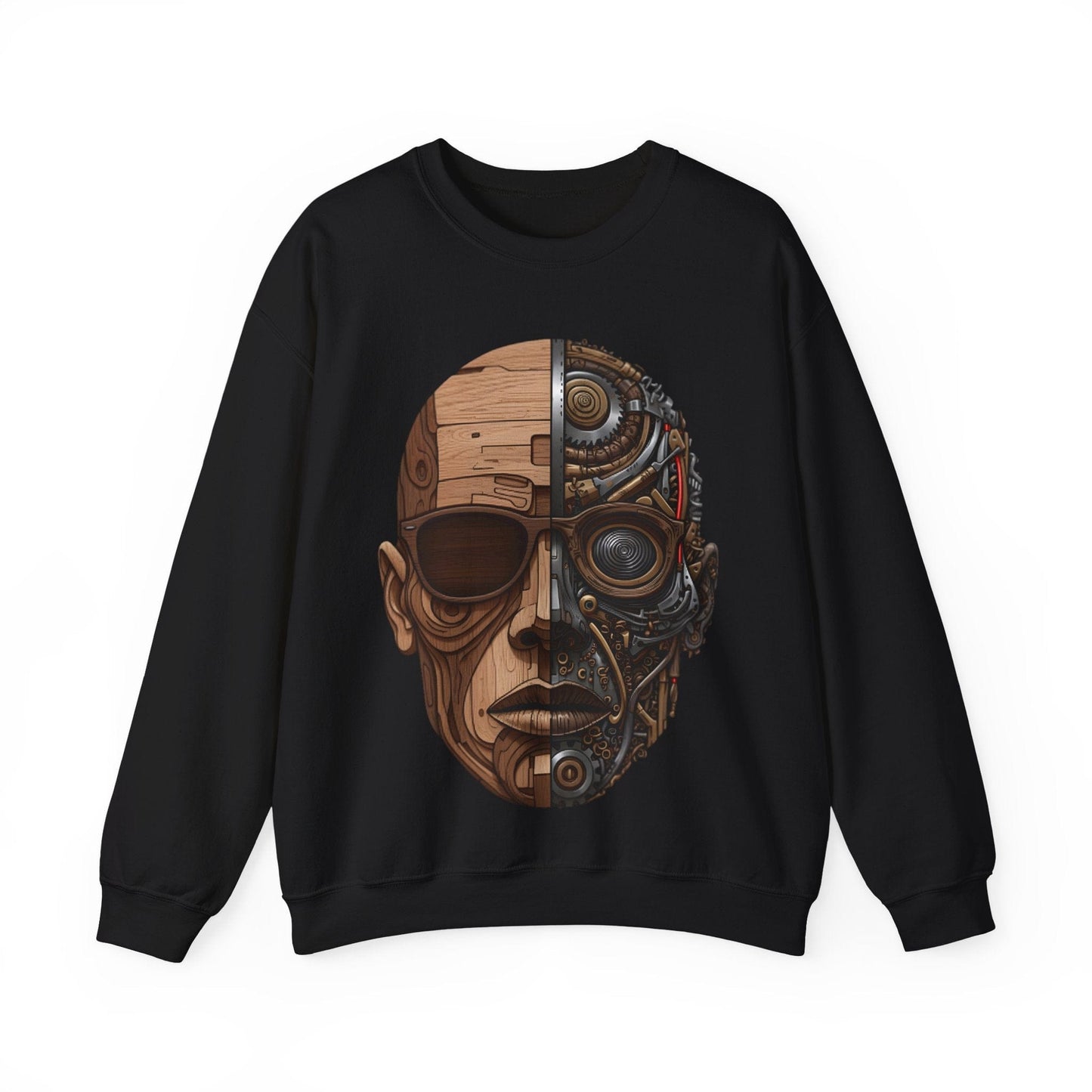 Wood Cyborg Crew Neck