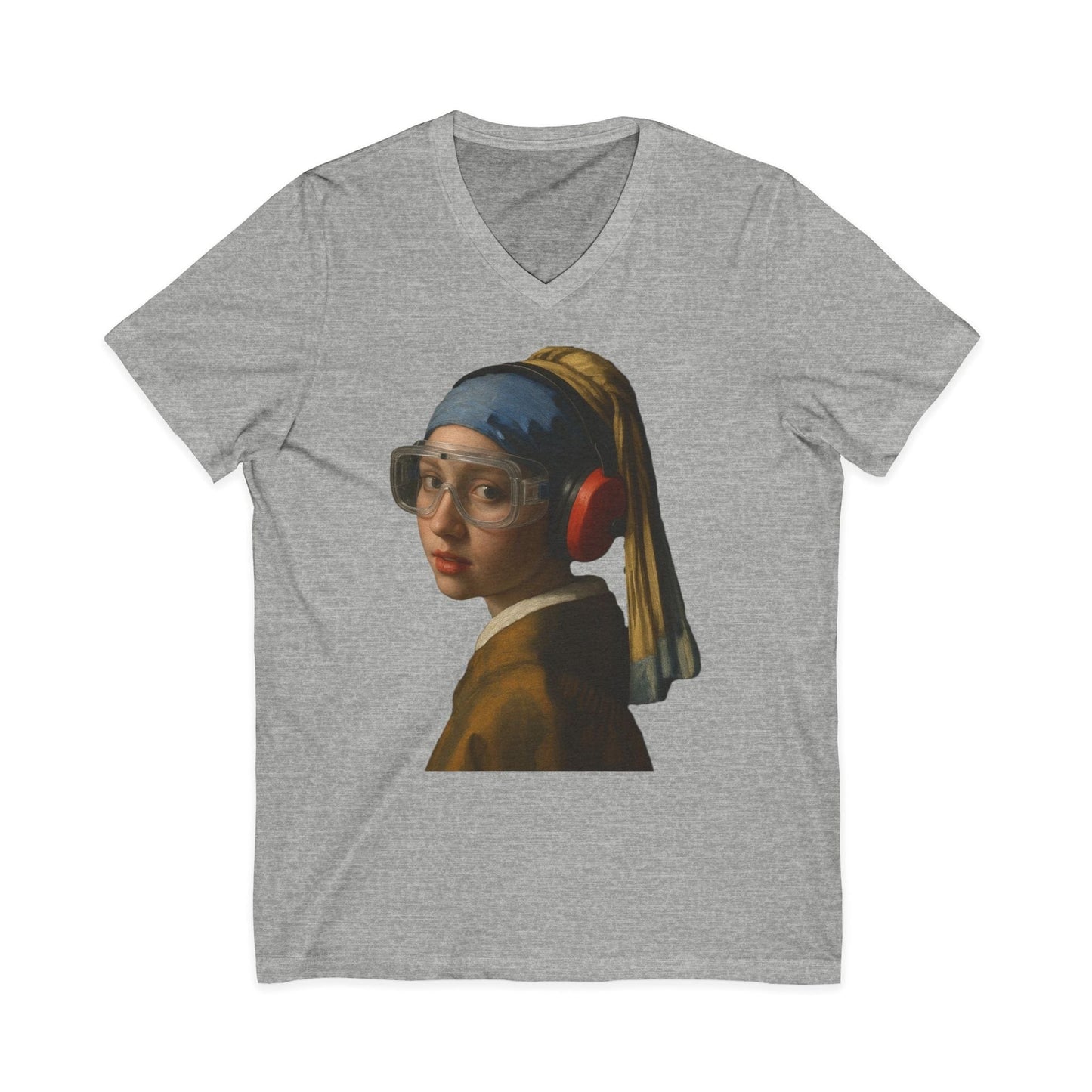 Pearl Earring V-Neck