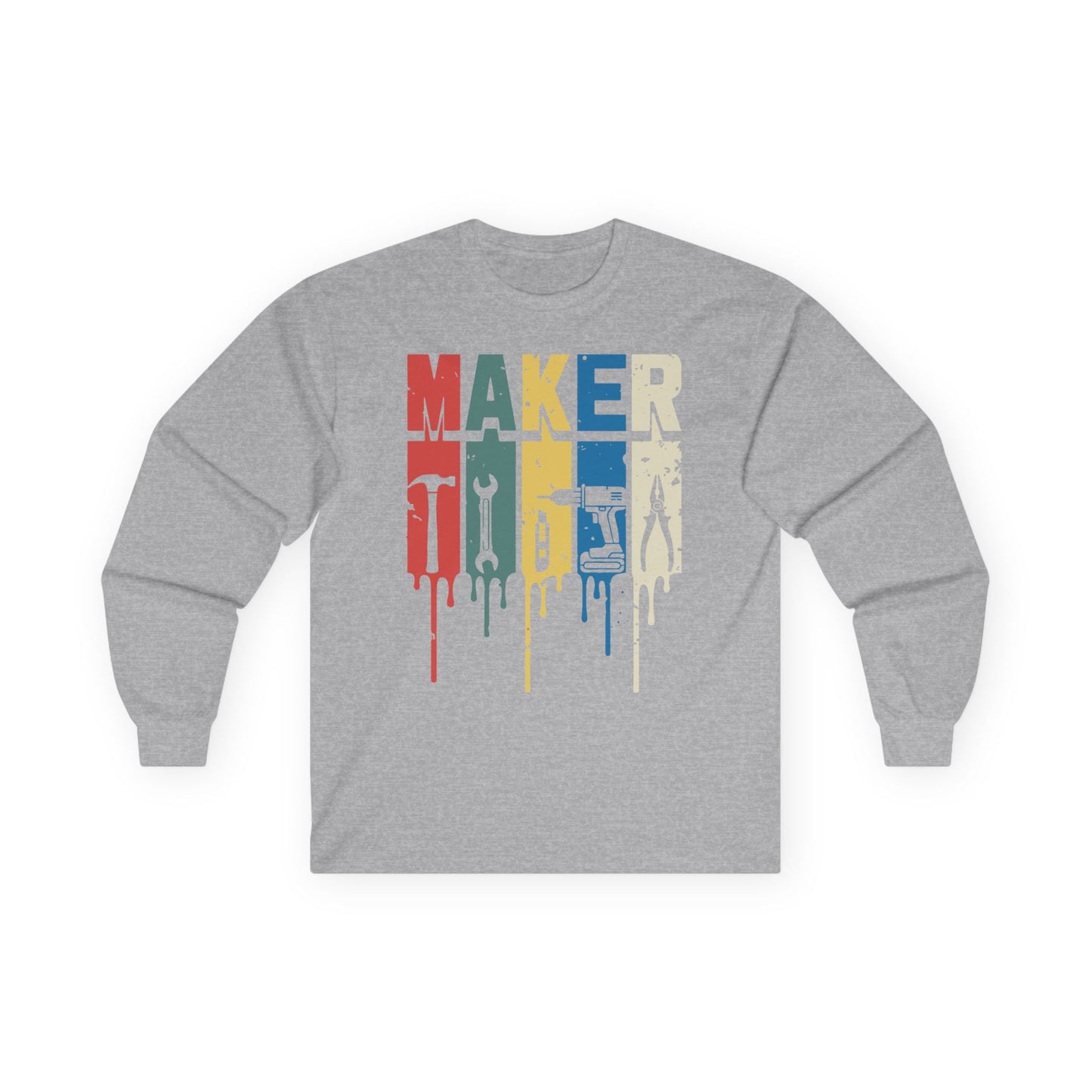 Maker Drips Long Sleeve Tee