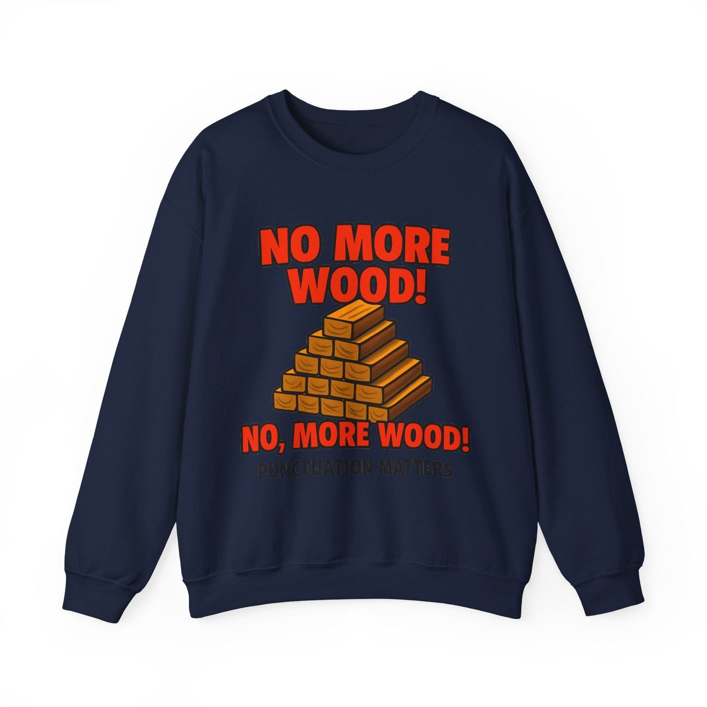 No, More Wood Crew Neck