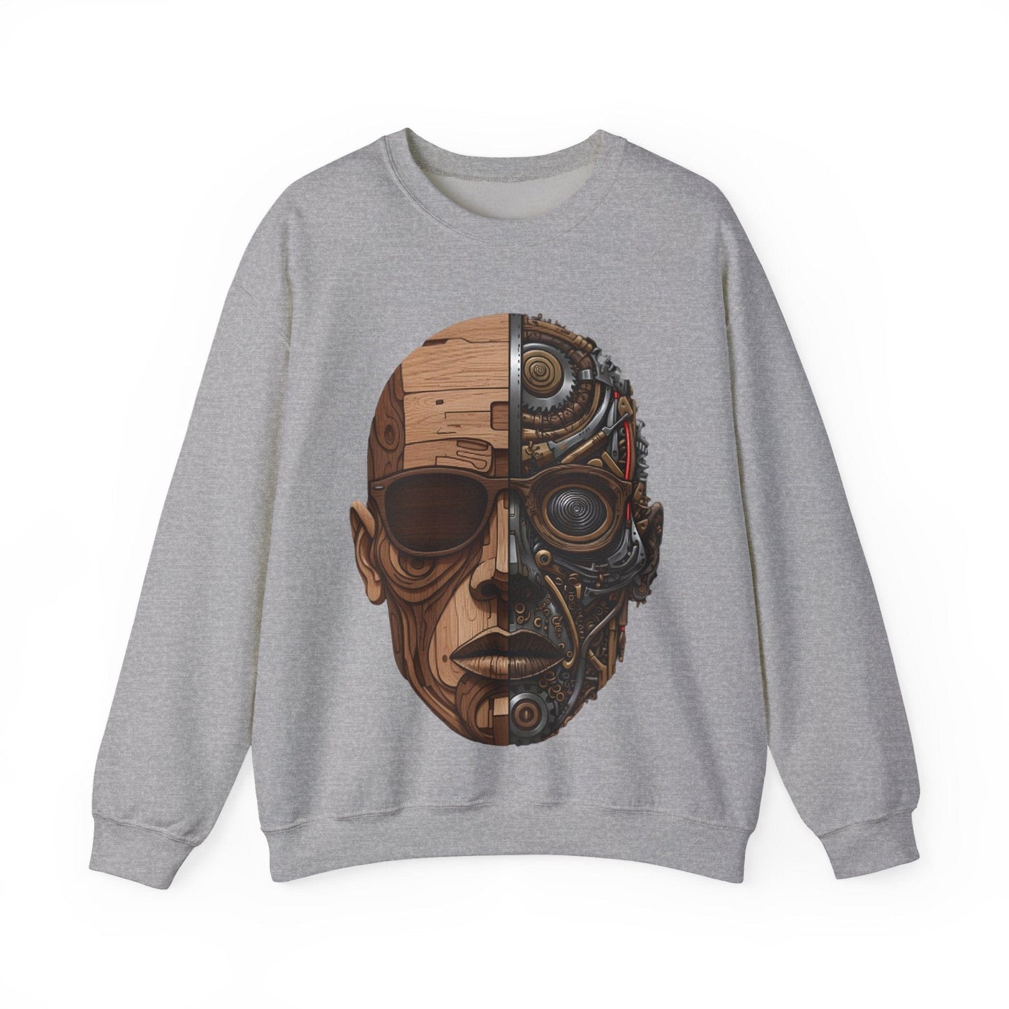 Wood Cyborg Crew Neck