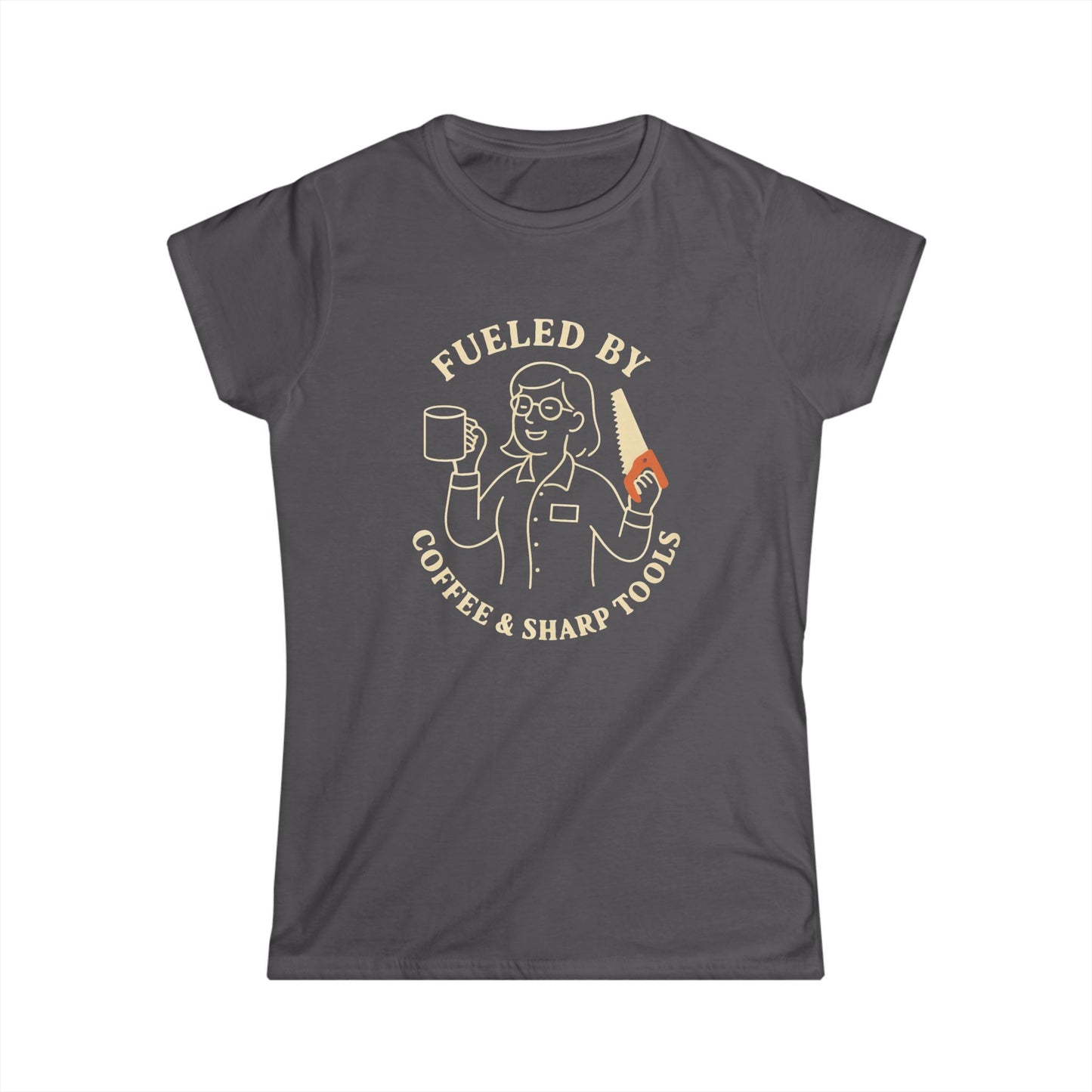 Coffee & Sharp Tools Women Tee