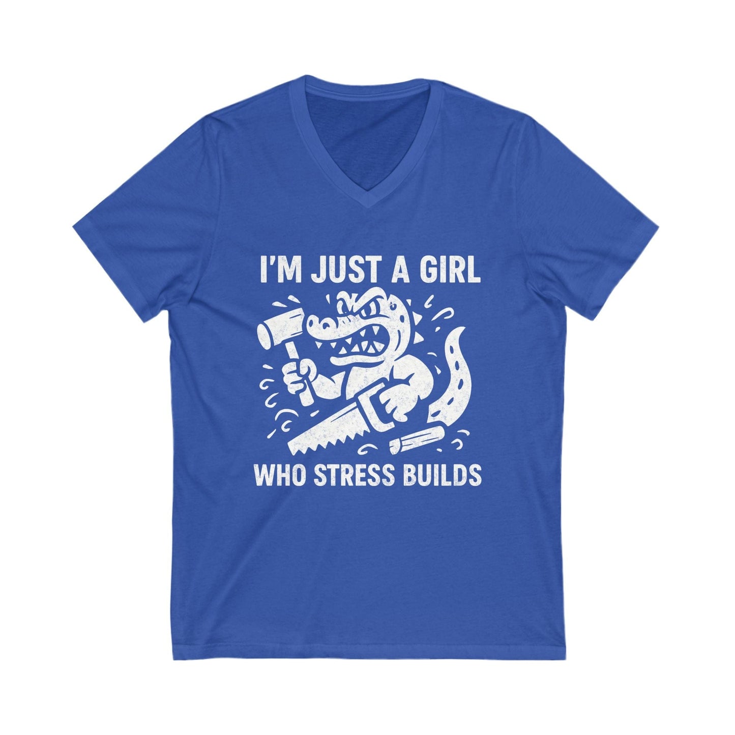 Stress Builds V-Neck