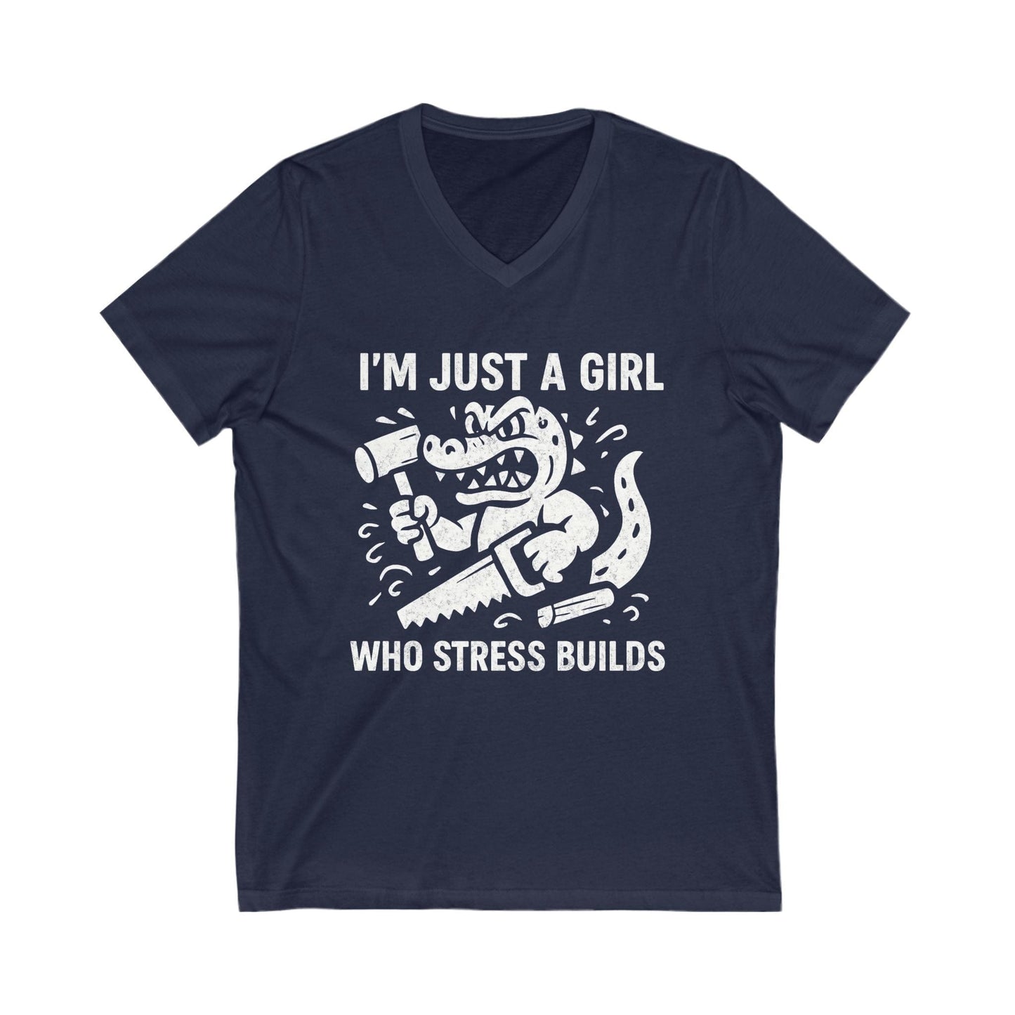 Stress Builds V-Neck