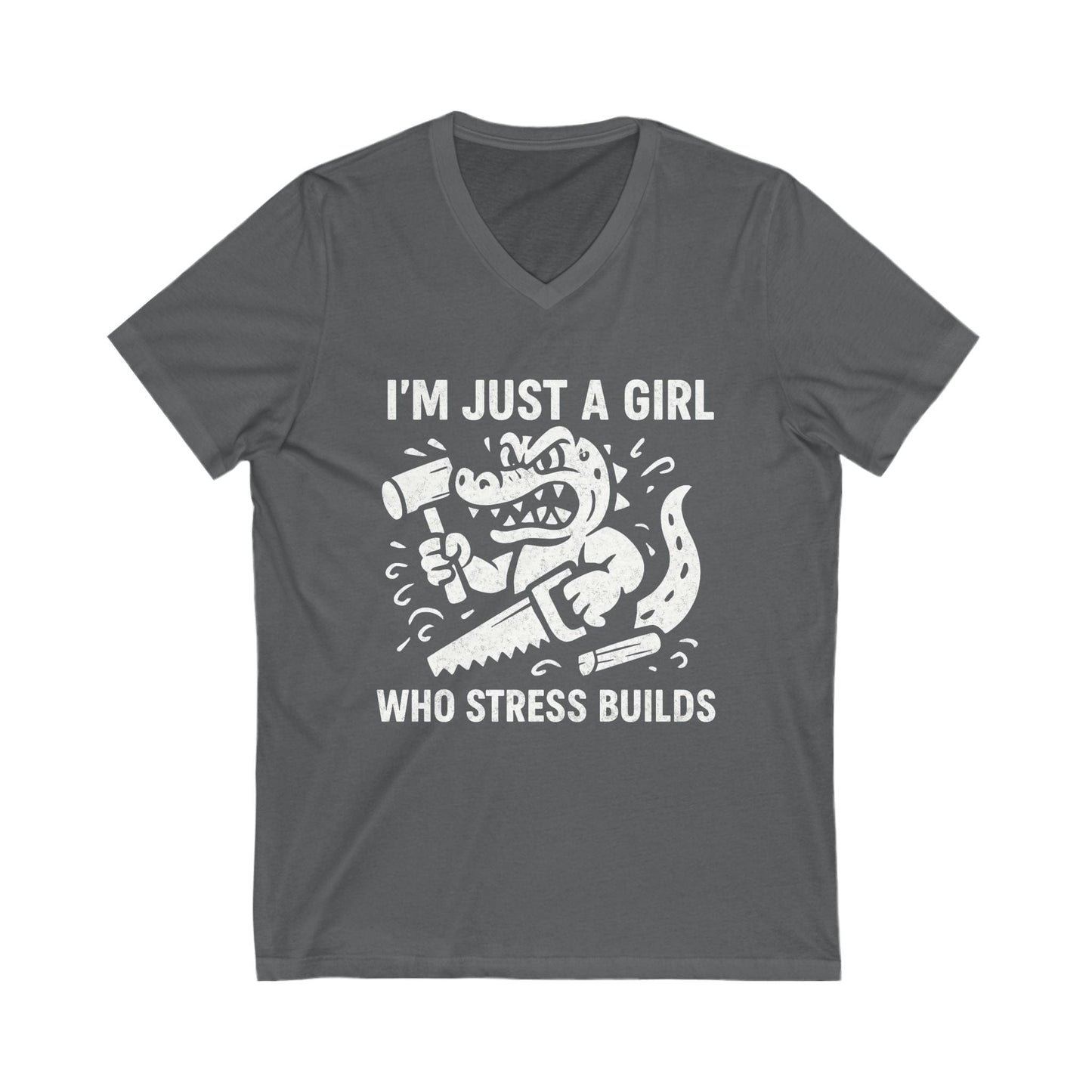 Stress Builds V-Neck