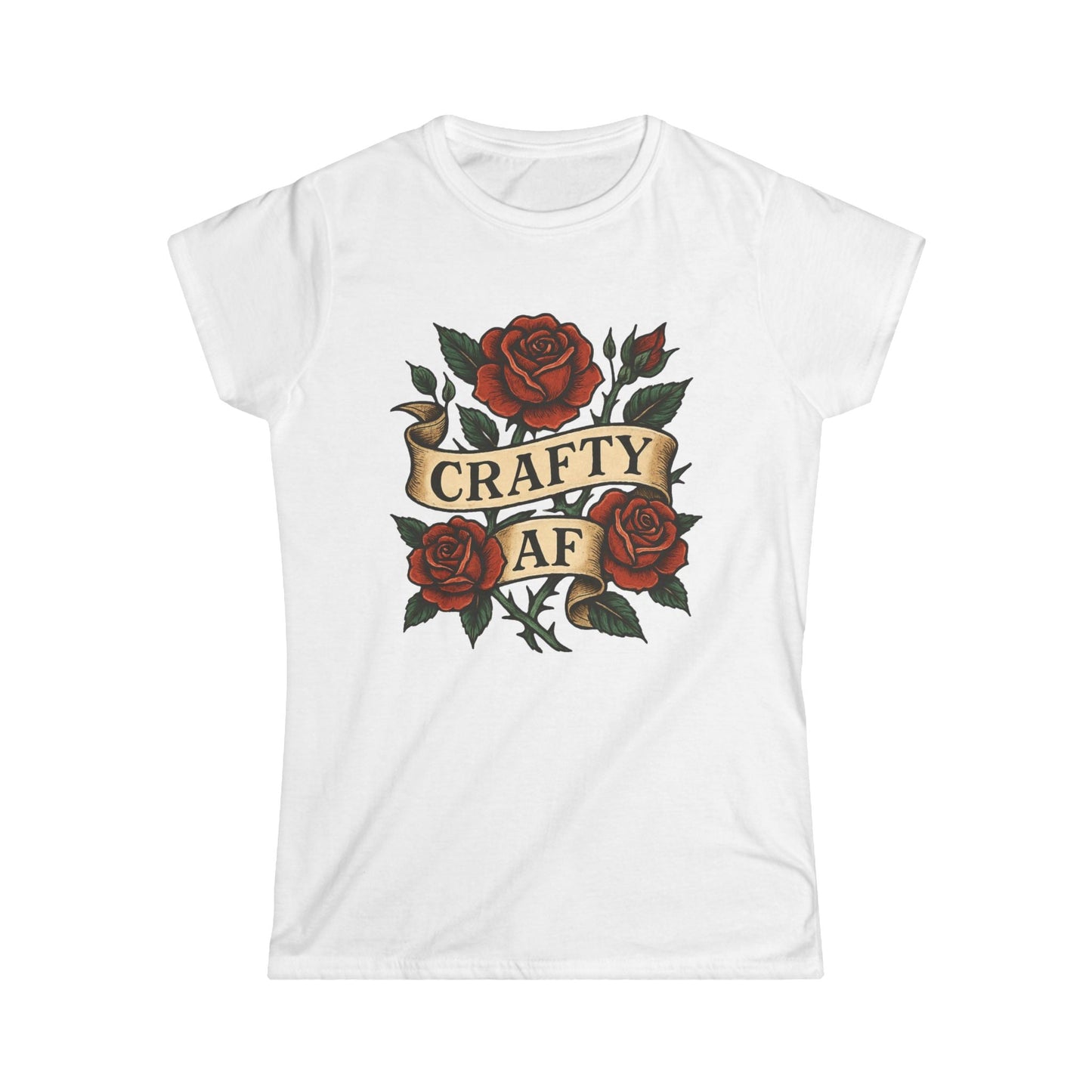 Crafty Rose Women Tee