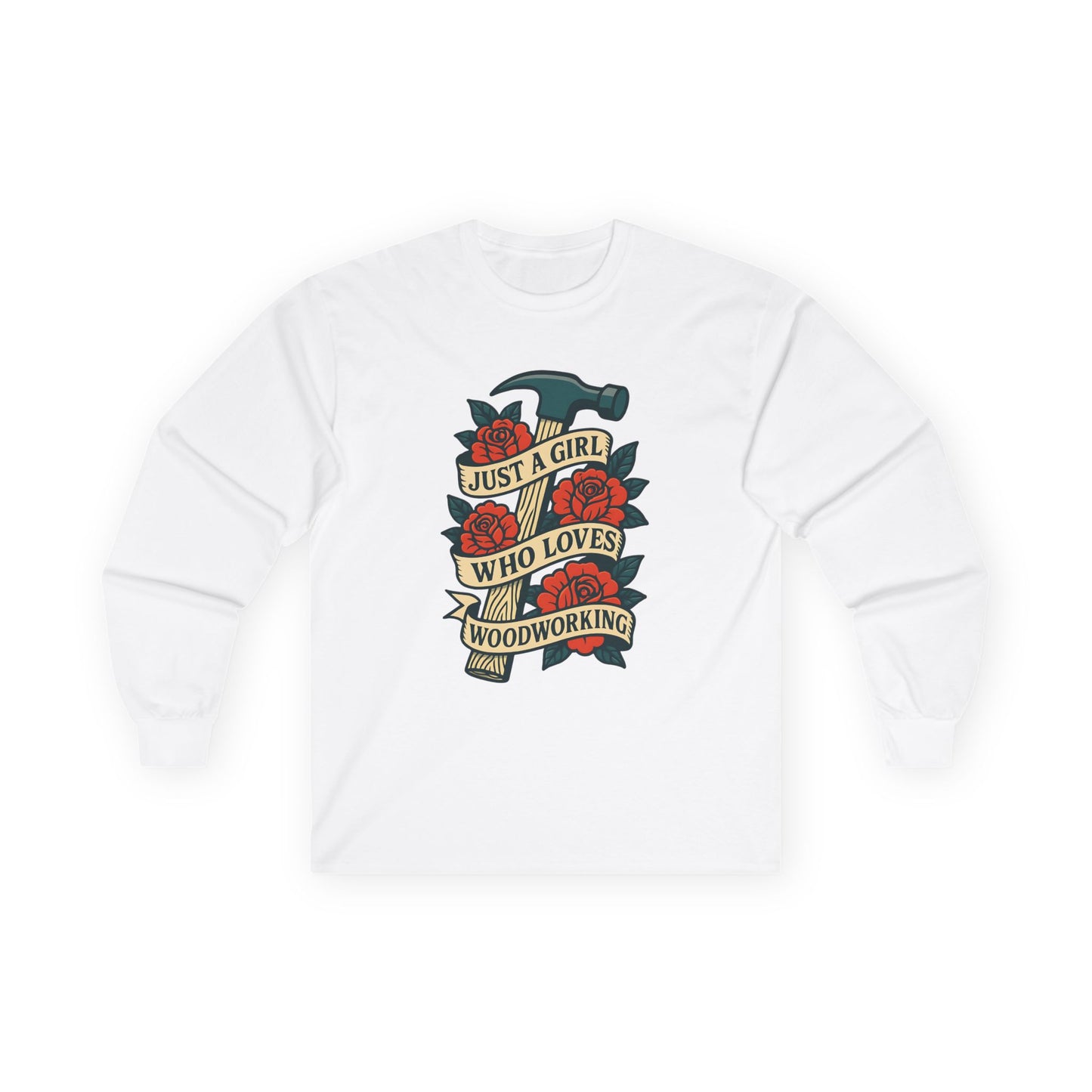 Loves Woodworking Long Sleeve Tee