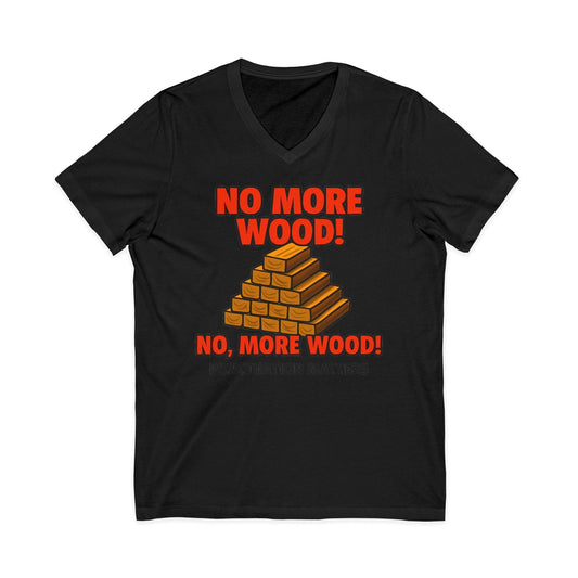 No, More Wood V-Neck
