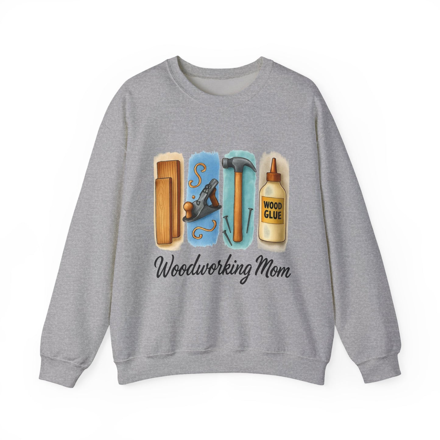 Woodworking Mom Crew Neck