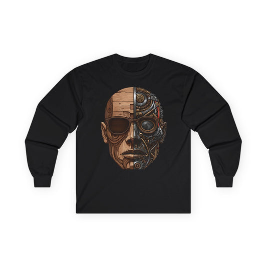 Wood Cyborg Long Sleeve Tee