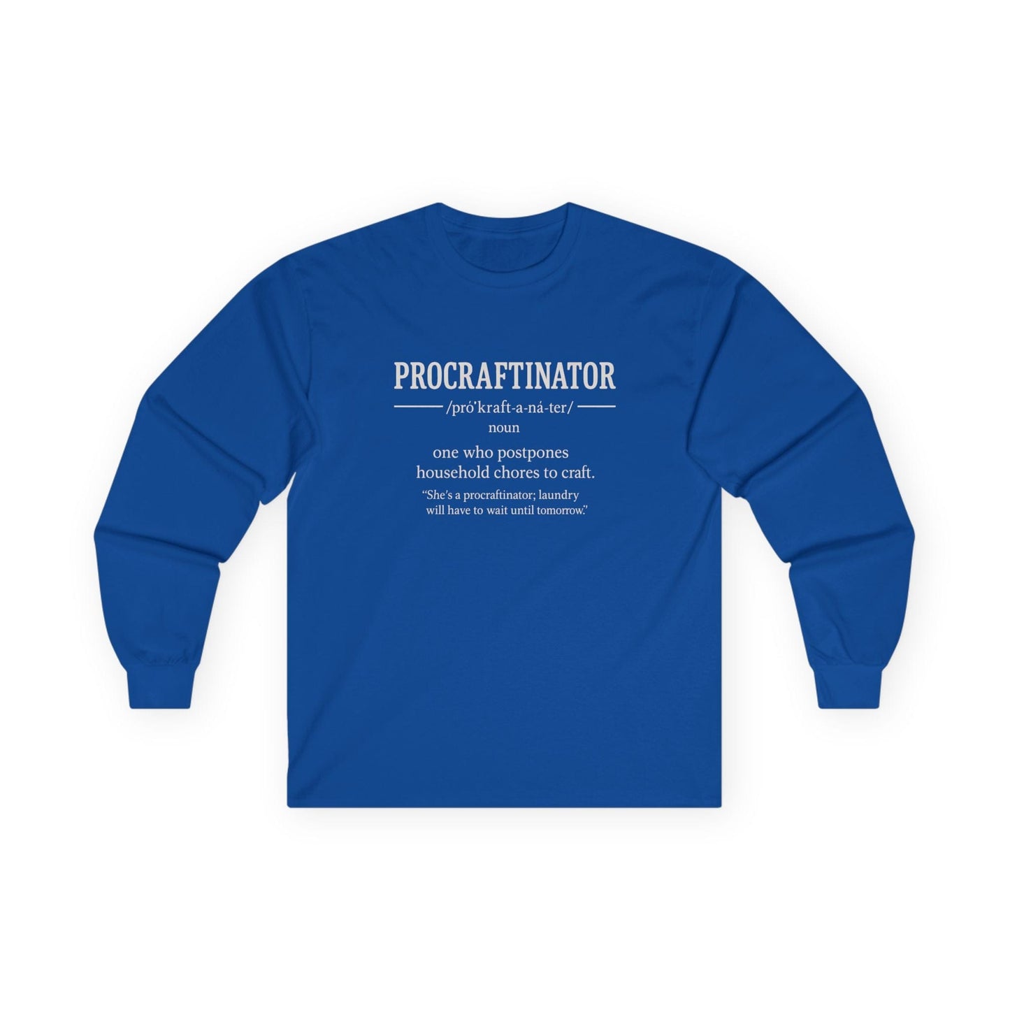 Procraftinator Long Sleeve Tee