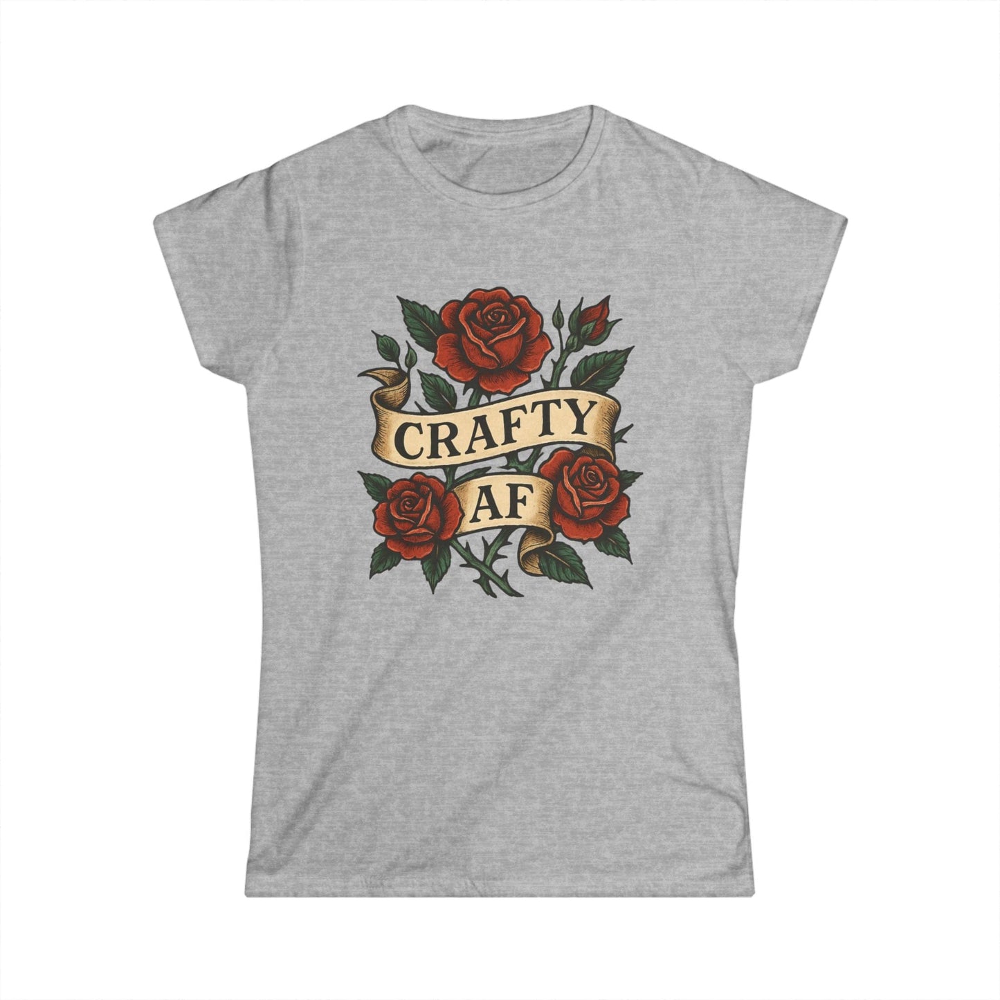 Crafty Rose Women Tee