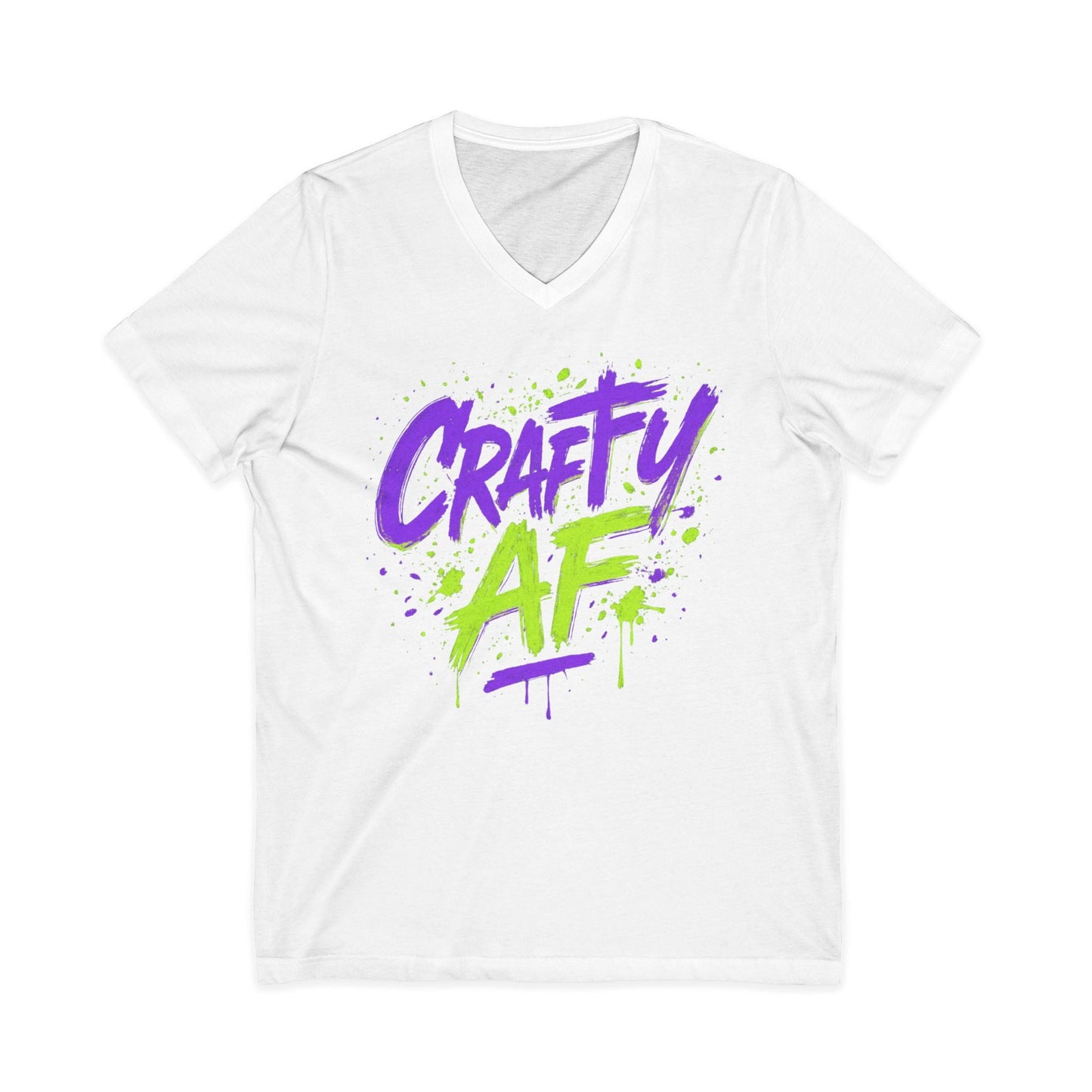 Crafty Graffiti V-Neck