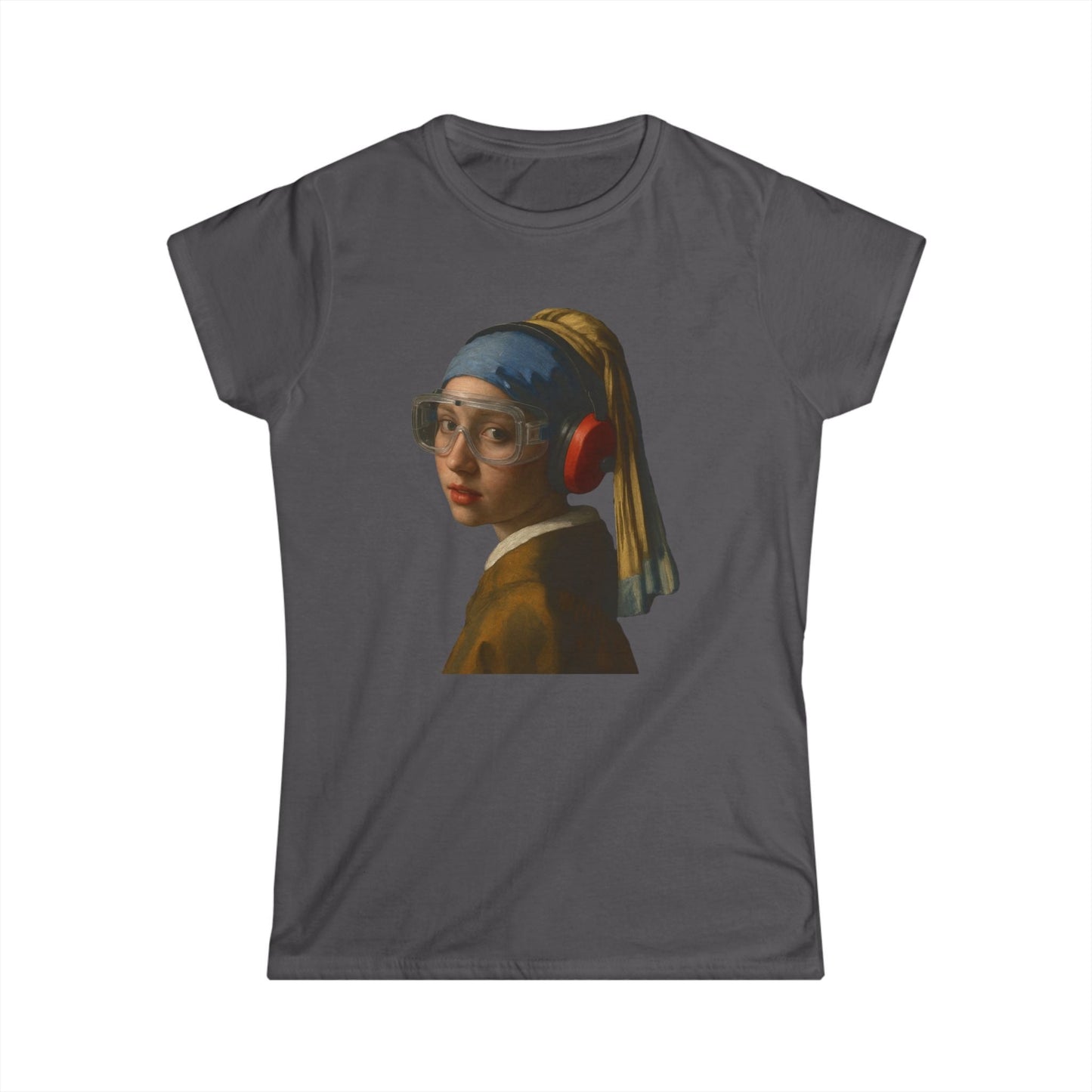 Pearl Earring Women Tee