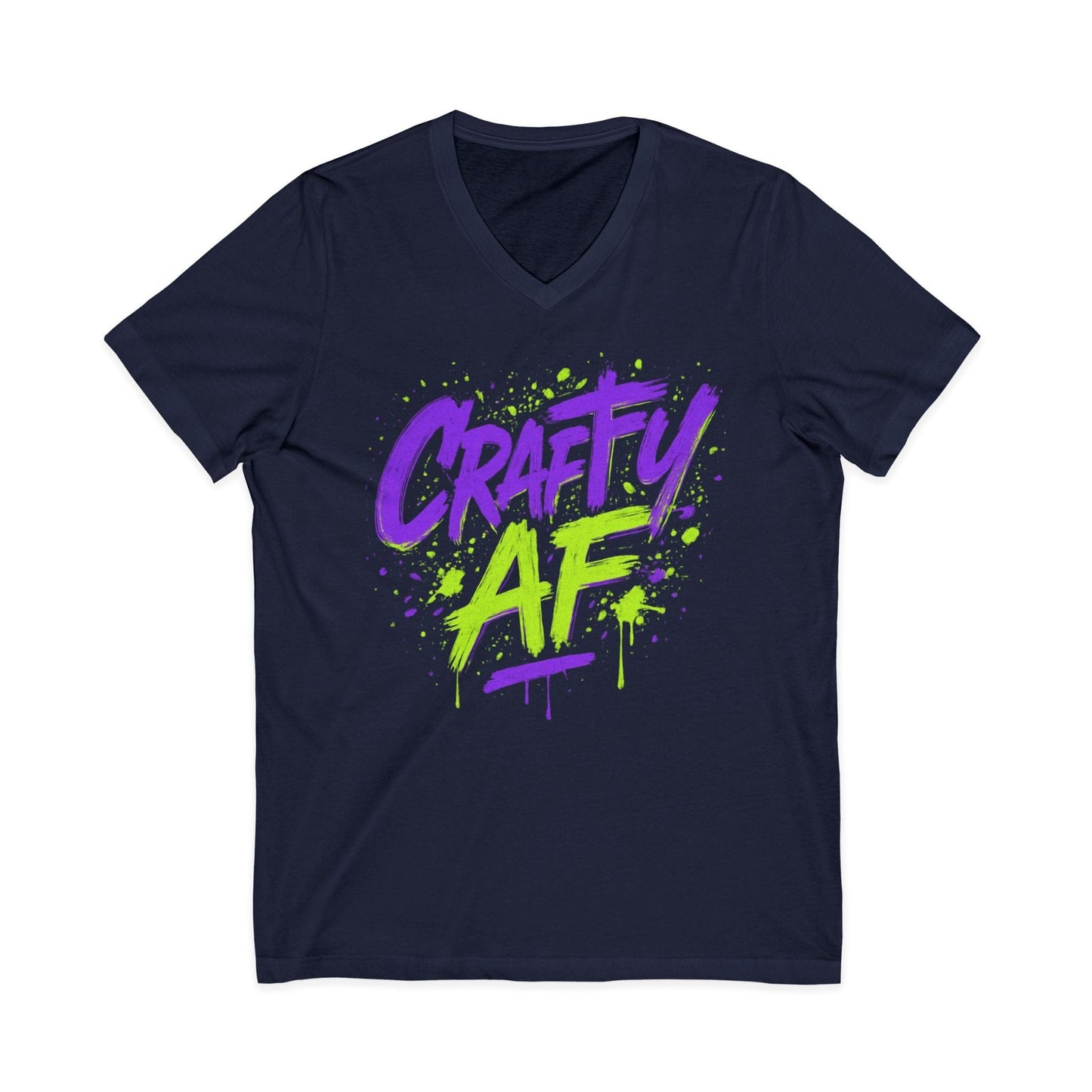 Crafty Graffiti V-Neck