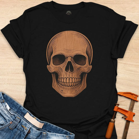 Wood Skull