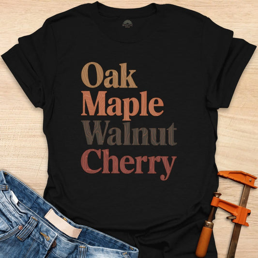 Oak Maple Walnut Cherry