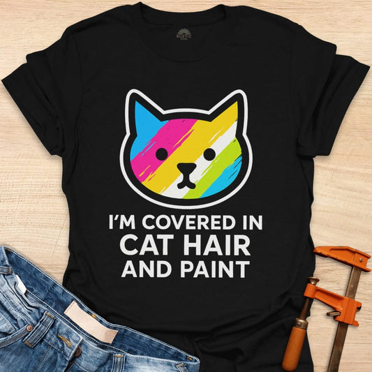 Cat Hair and Paint