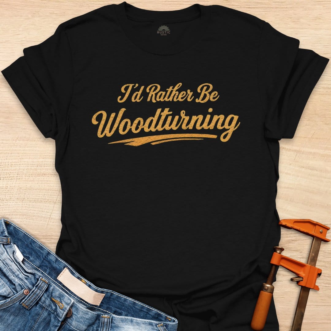 Rather be Woodturning