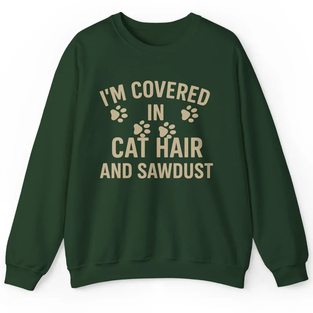 Cat Hair Sawdust