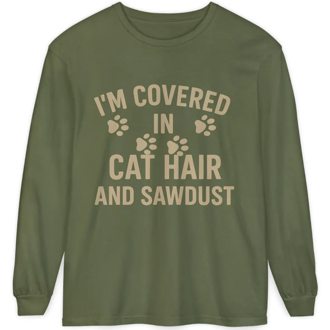 Cat Hair Sawdust