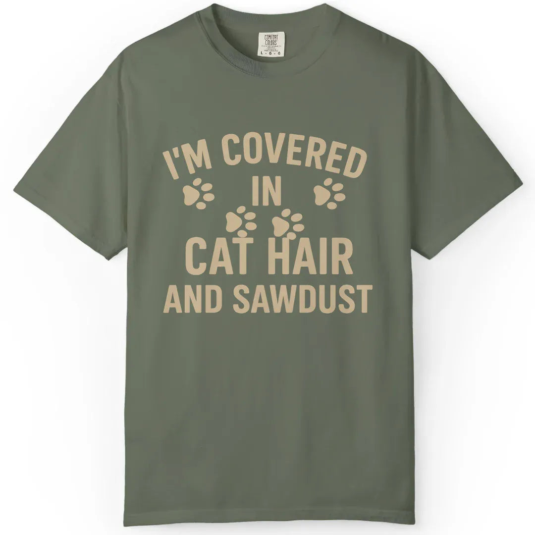 Cat Hair Sawdust