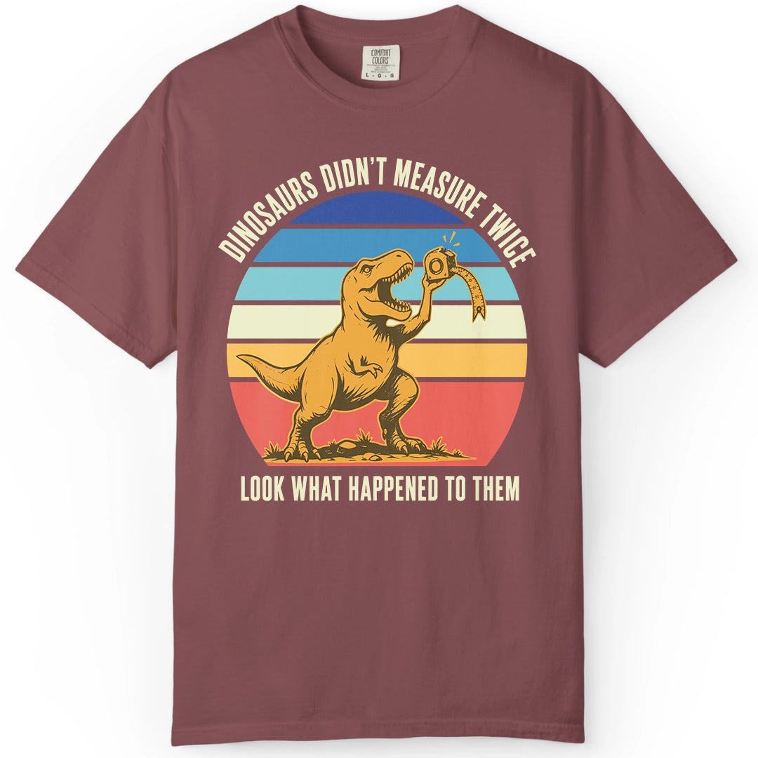 Dino | Woodworking T-Shirt | Rustic Edge Co.