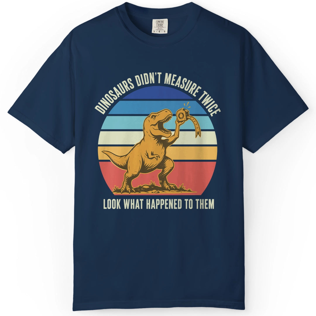 Dino | Woodworking T-Shirt | Rustic Edge Co.