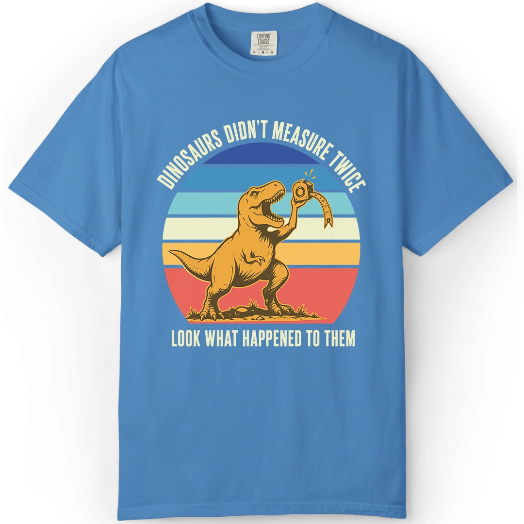 Dino | Woodworking T-Shirt | Rustic Edge Co.