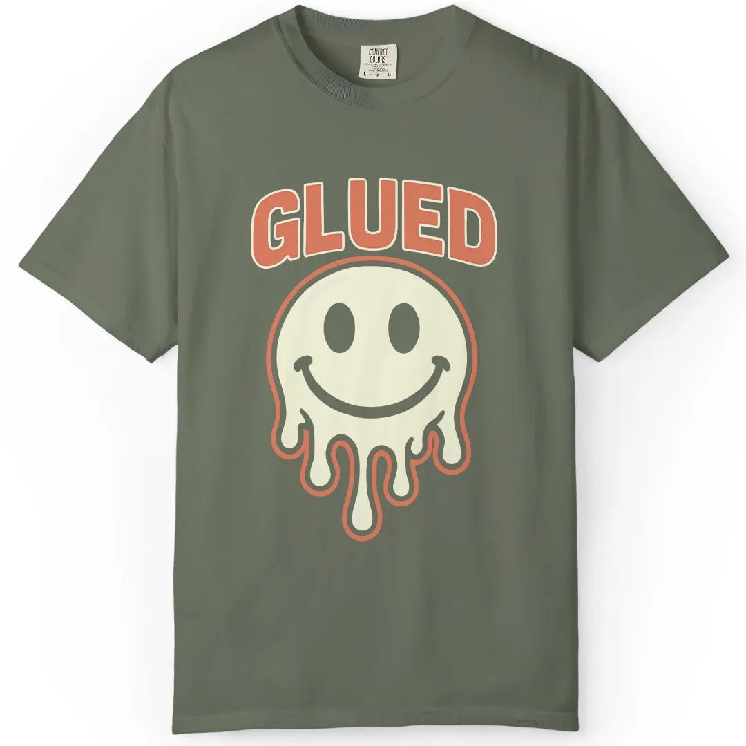 Glued