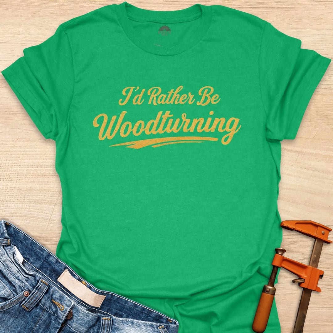 Rather be Woodturning