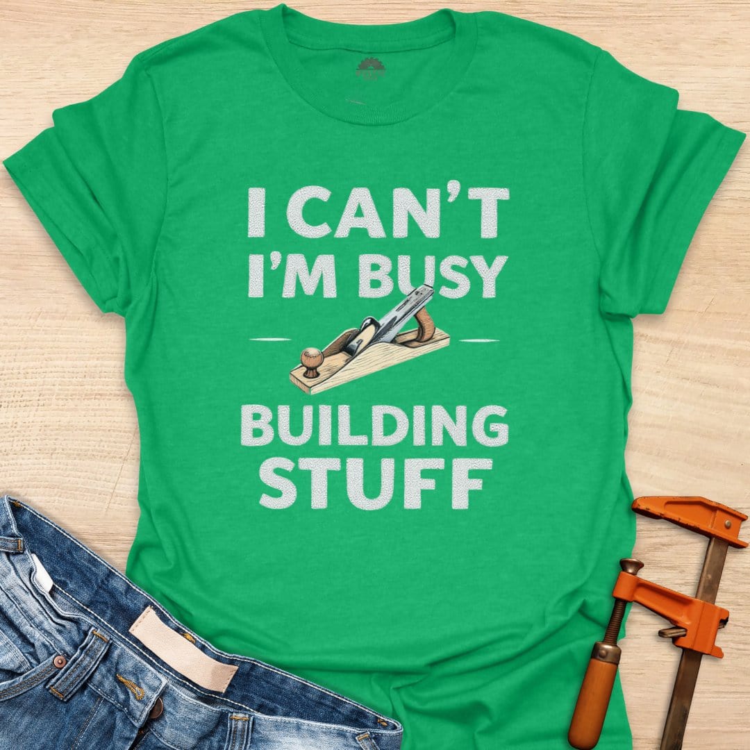 I Can't I'm Busy Building