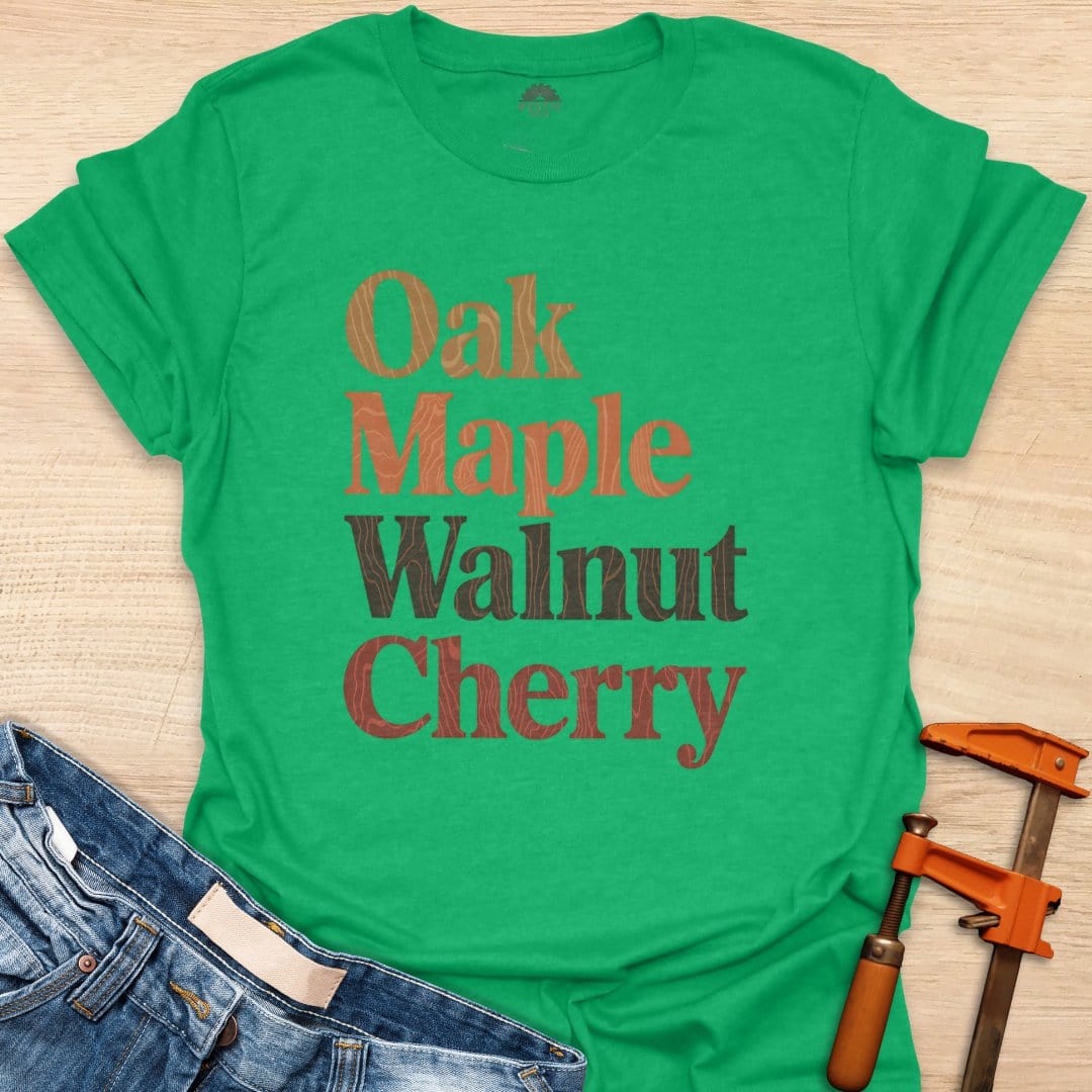 Oak Maple Walnut Cherry