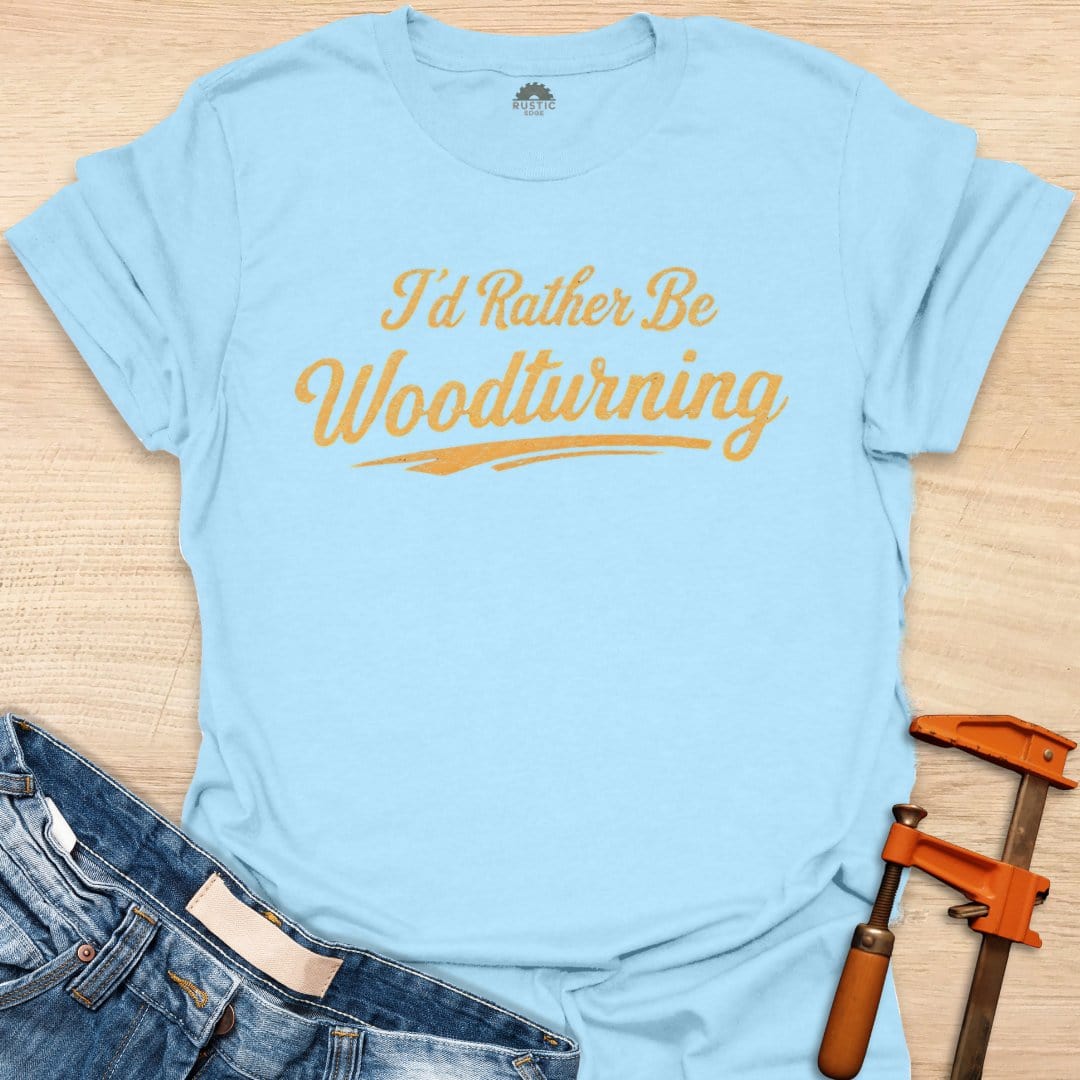 Rather be Woodturning