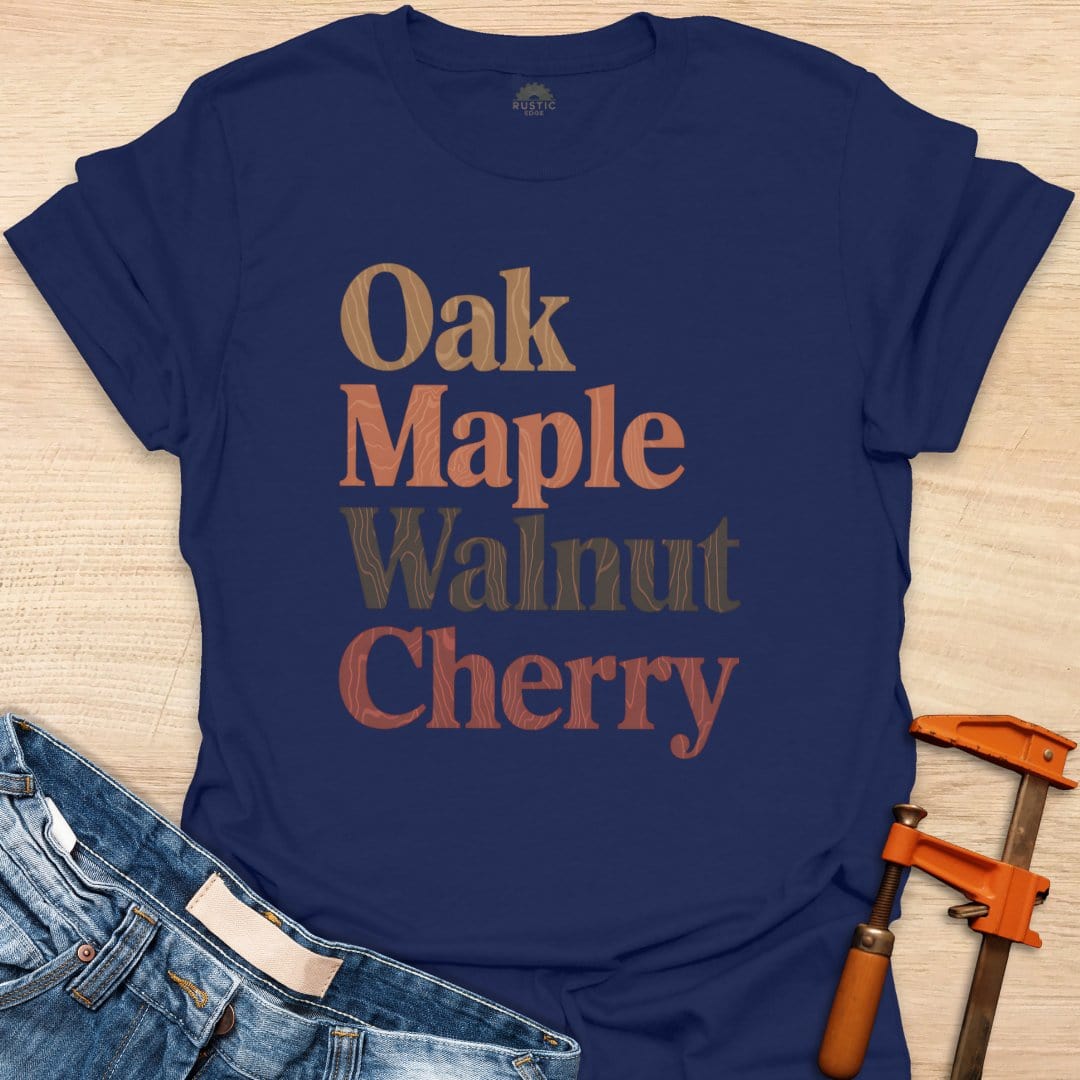 Oak Maple Walnut Cherry