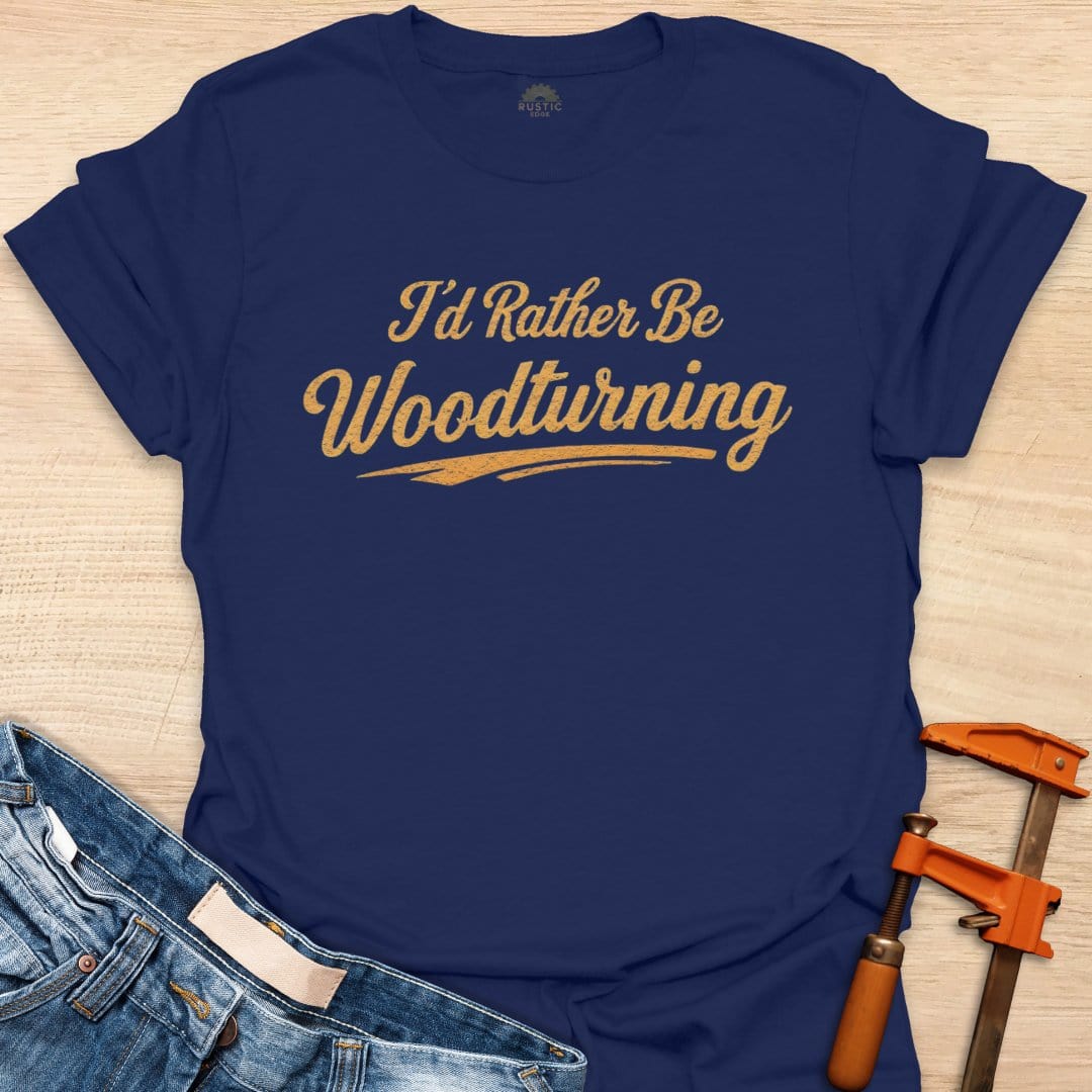 Rather be Woodturning