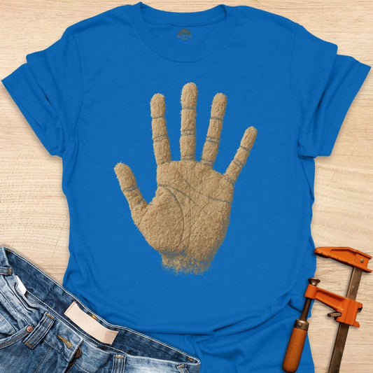 Sawdust Handprint