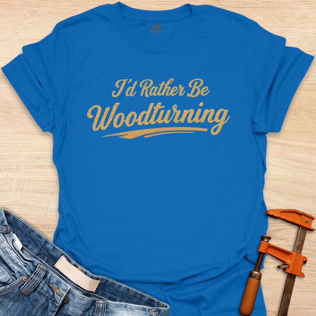 Rather be Woodturning