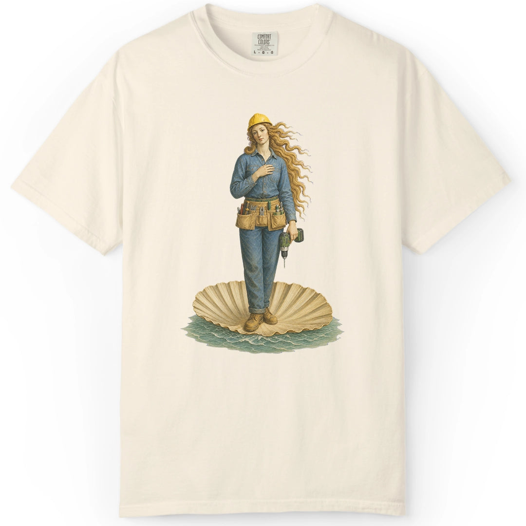Rugged Venus | Woodworking T-Shirt | Rustic Edge Co.