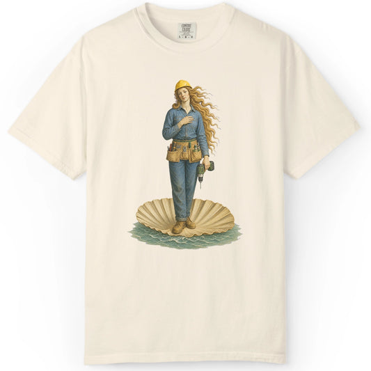 Rugged Venus | Woodworking T-Shirt | Rustic Edge Co.